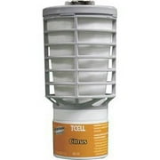 Rubbermaid Commercial TCell Dispenser Fragrance Refill - Citrus - 60 Day - 6 / Carton - Odor Neutralizer, VOC-free, Recyclable | Bundle of 5 Cartons